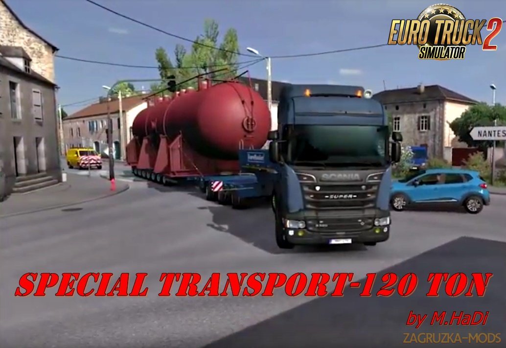 120 Ton for Special Transport by M.HaDi