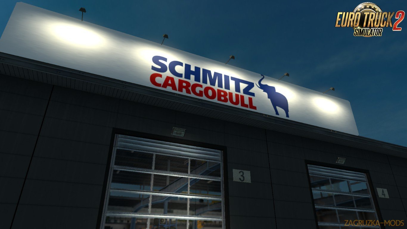 Schmitz Cargobull Garage Board for Ets2