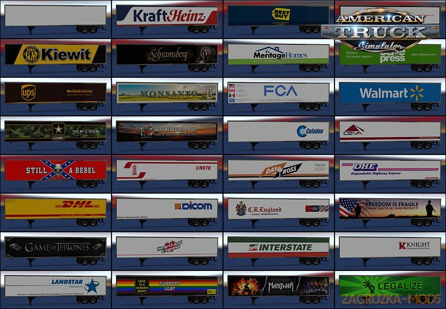 New USA Trailers pack v3.1