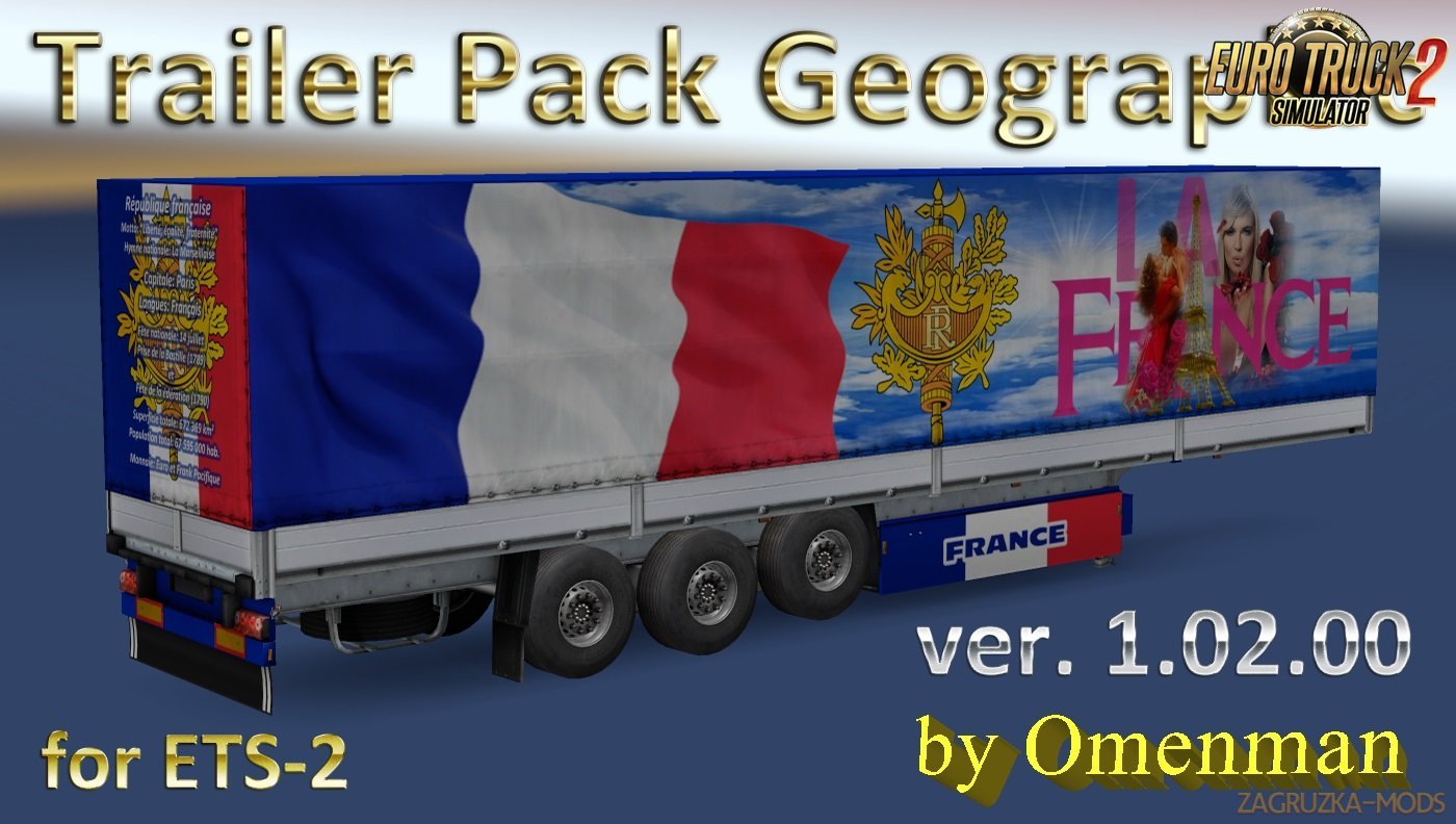 Trailer Pack Geographic v 1.02.00 for Ets2