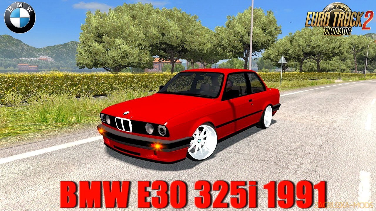 BMW E30 325i 1991 + Interior v1.0 (1.30.x) for ETS 2