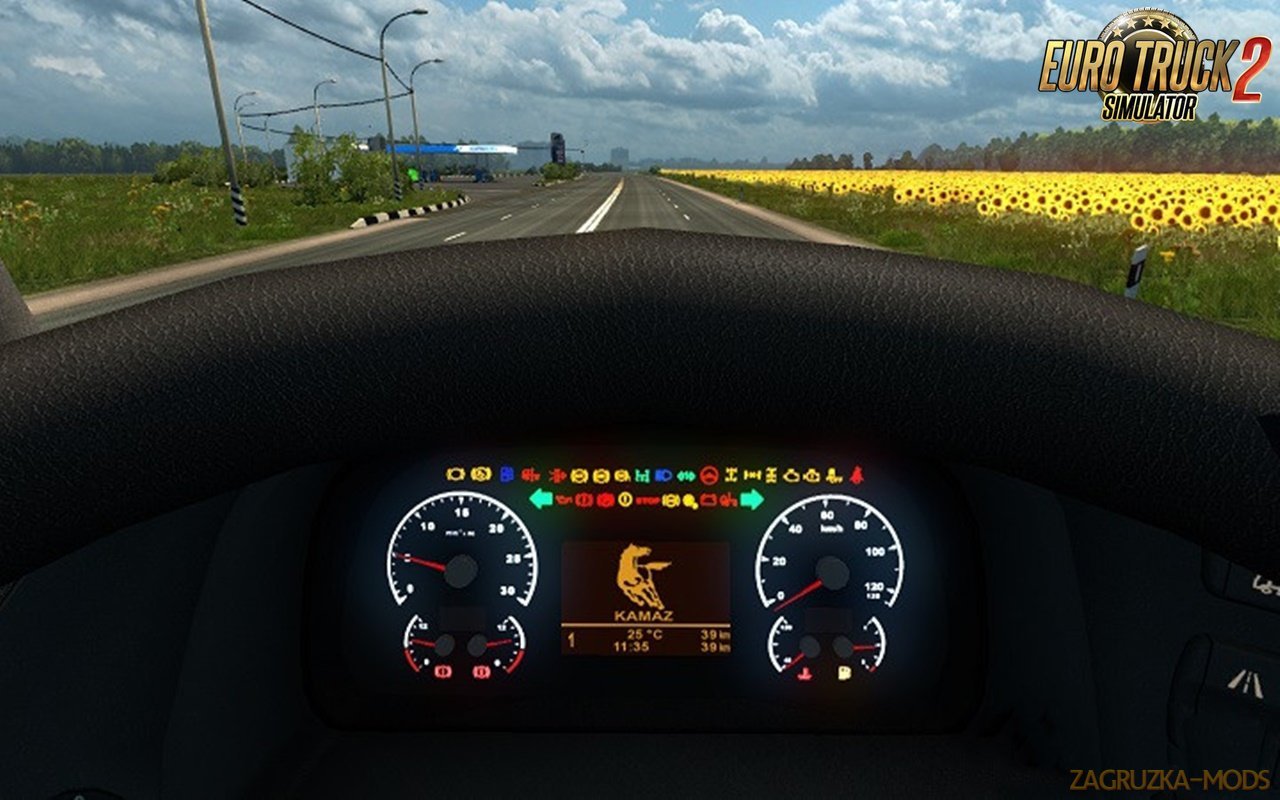 KAMAZ 5490 NEO Dashboard by Piva