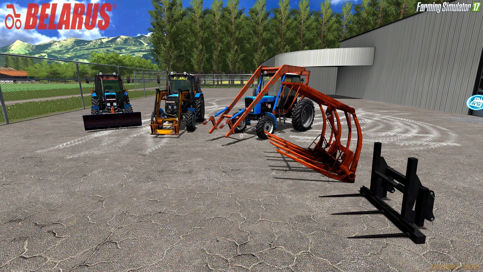 MTZ Belarus Tractors Pack (More Realistic) v1.0 for FS 17 MTZ Belarus Tractors Pack (More Realistic) v1.0 for FS 17