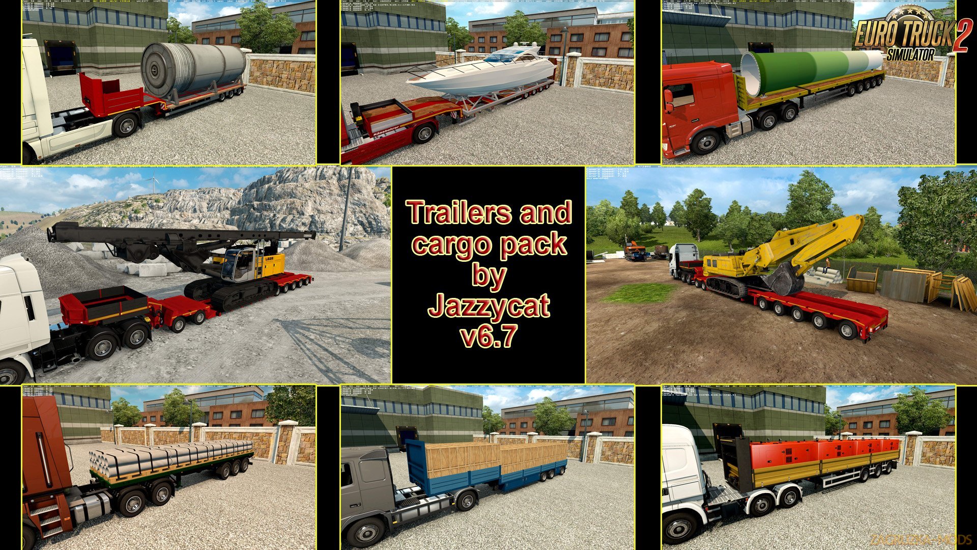 Trailers and Cargo Pack v6.7 by Jazzycat