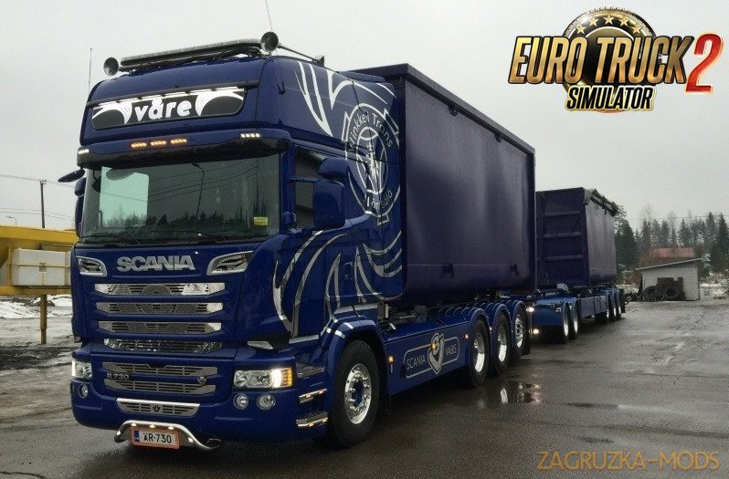 Scania Stock V8 Sound v1.1 for Ets2