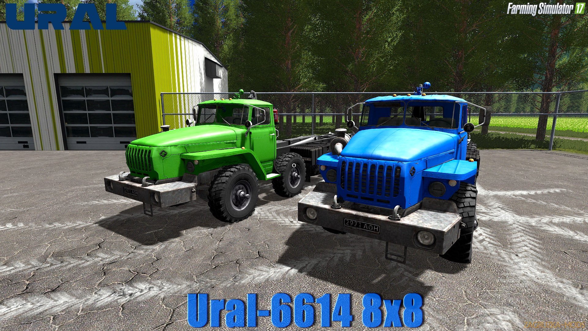 Ural-6614 8x8 v1.0 for FS 17