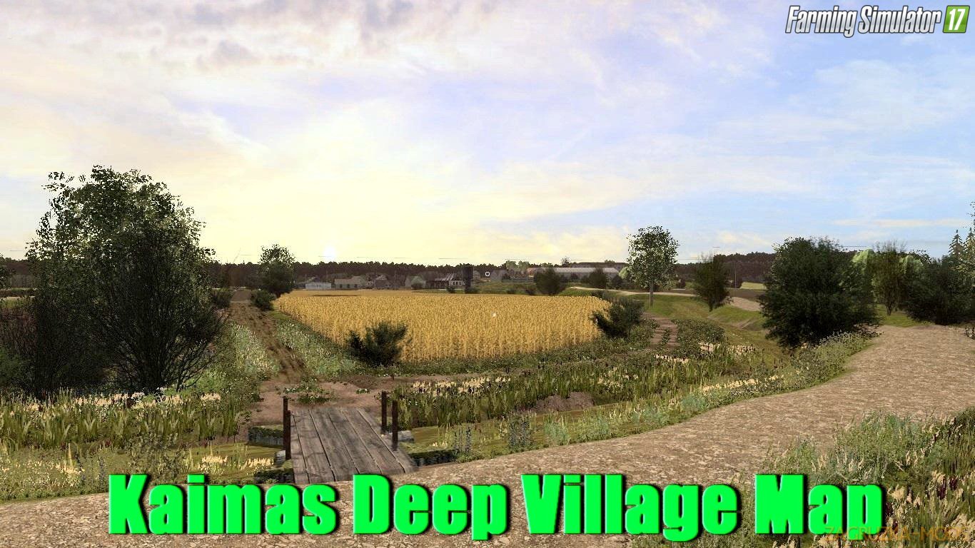 Kaimas Deep Village Map v1.0 for FS 17