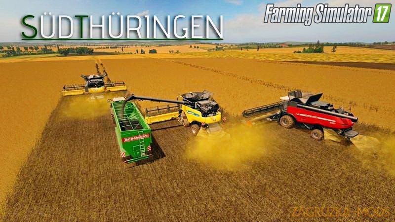 Sudthuringen Map v3.0 for FS 17