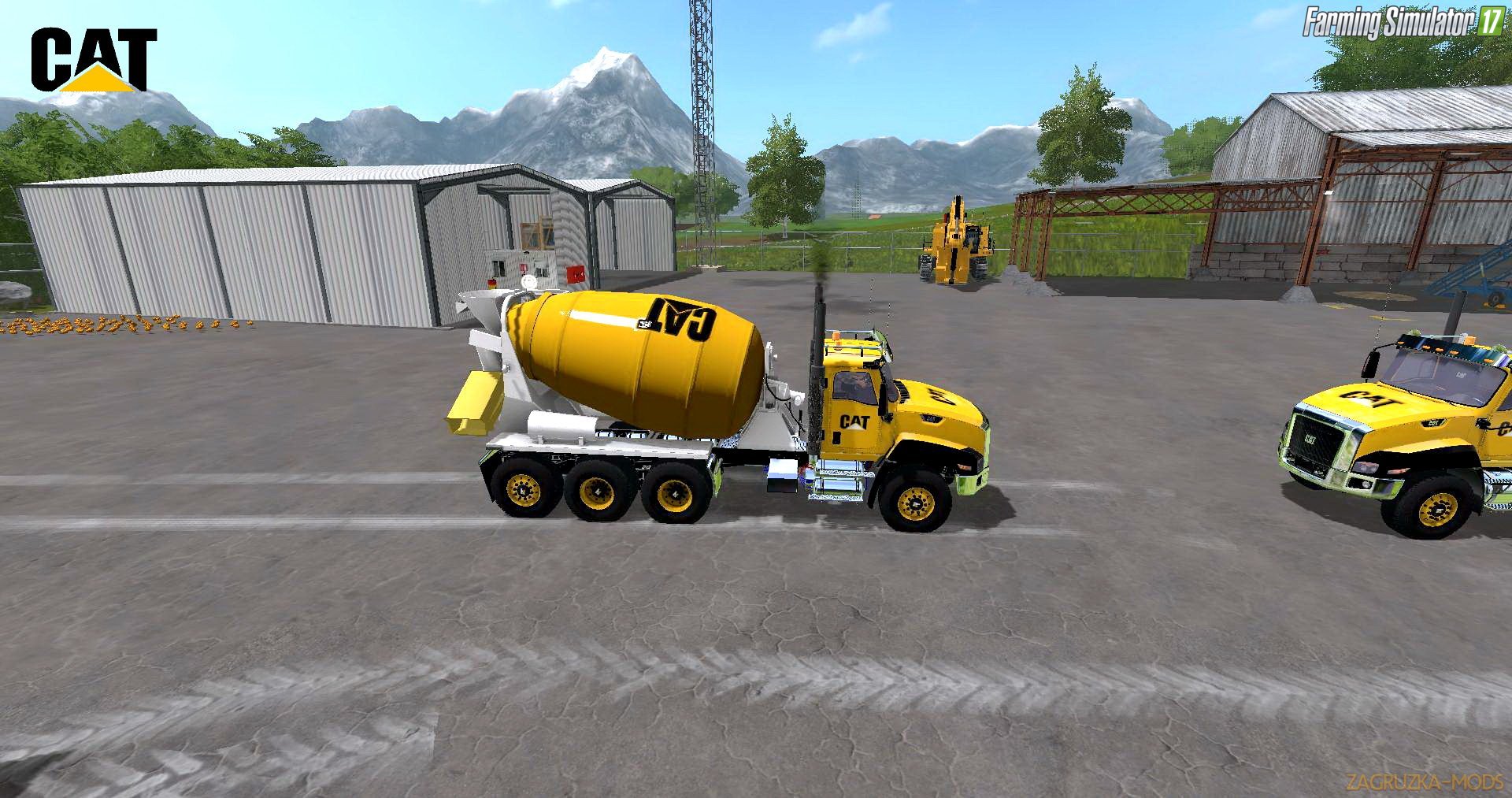 Cat CT660 Cement Mixer v1.0 for FS 17
