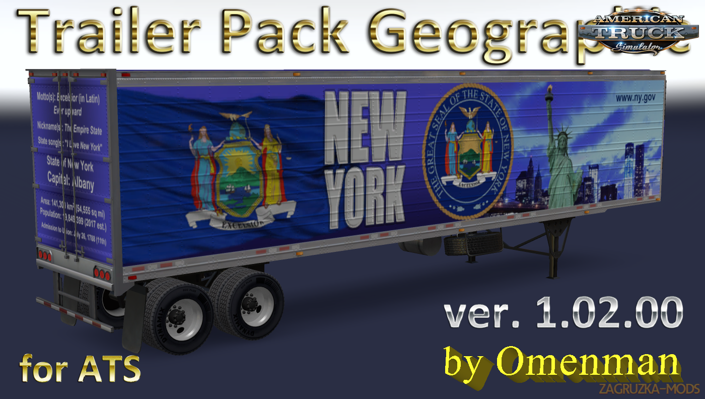 Trailer Pack Geographic v.1.02.00 for Ats