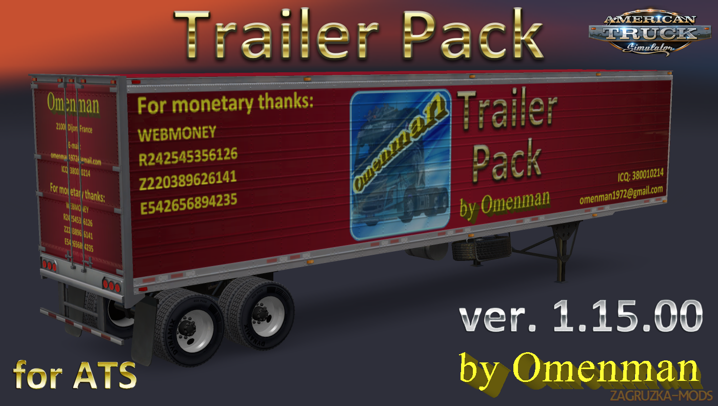 Trailer Pack v.1.15.00 (+Eng) by Omenman