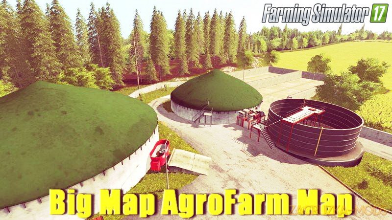 Big Map AgroFarm Map v1.0 for FS 17