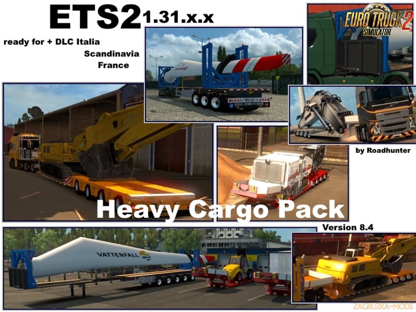 64 Roadhunter Heavy Load Pack v 8.4 [1.31.x]