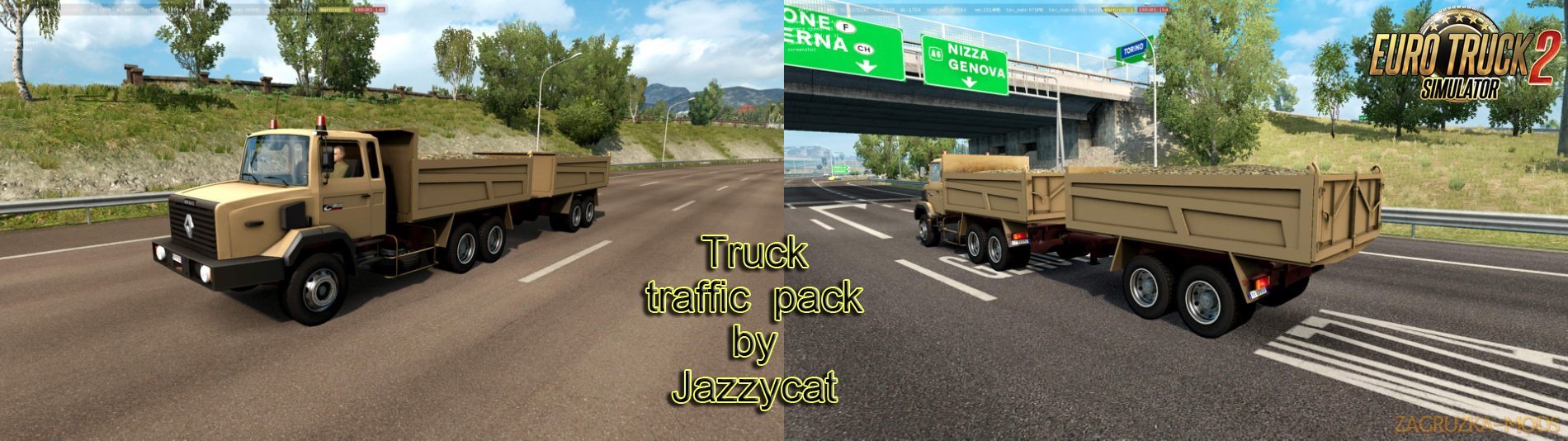 Truck Traffic Pack v3.0 by Jazzycat