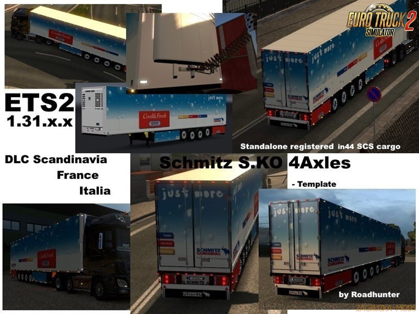 Schmitz Cargobull S.KO 4axles Reefer v1.3 [1.31.x]