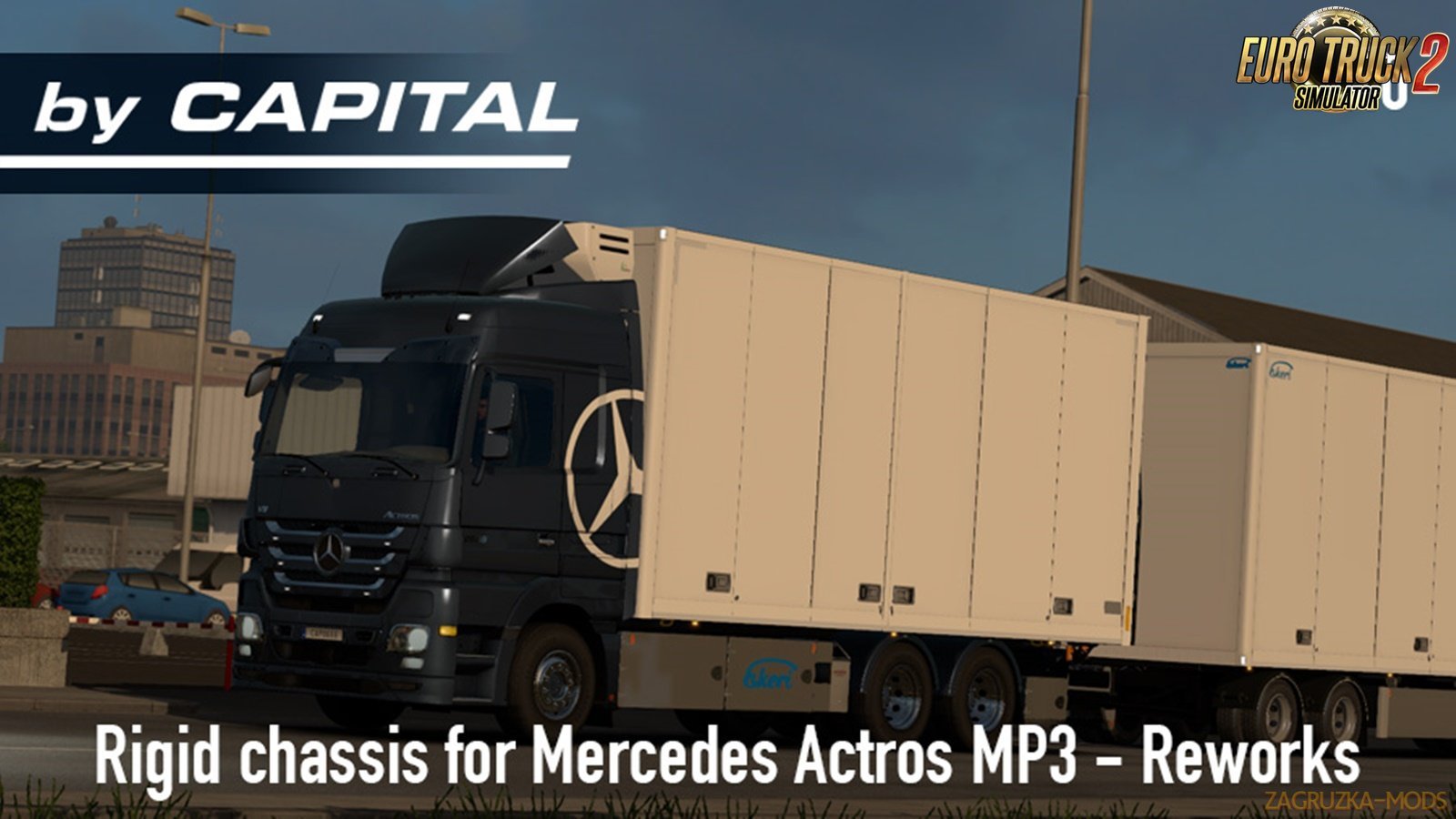 Rigid Chassis for Mercedes Actros MP3 Reworks v 3.01