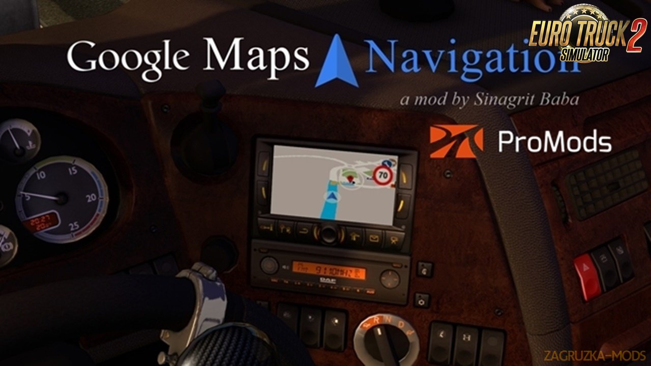 Google Maps Navigation for ProMods v1.4