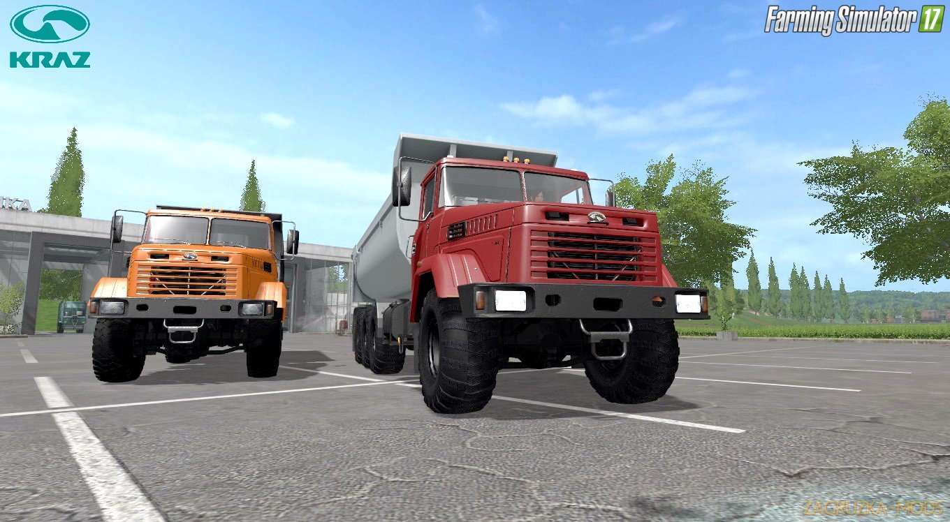 KrAZ-7140 Pack Trucks N6 & C6 v1.1 for FS 17