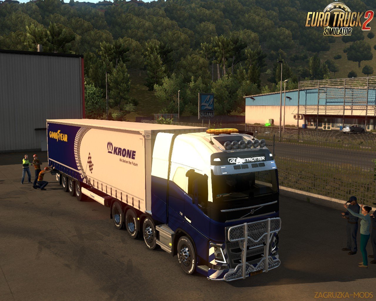Special Transport! GOODYEAR! Truck Racing Accessories! for Ets2