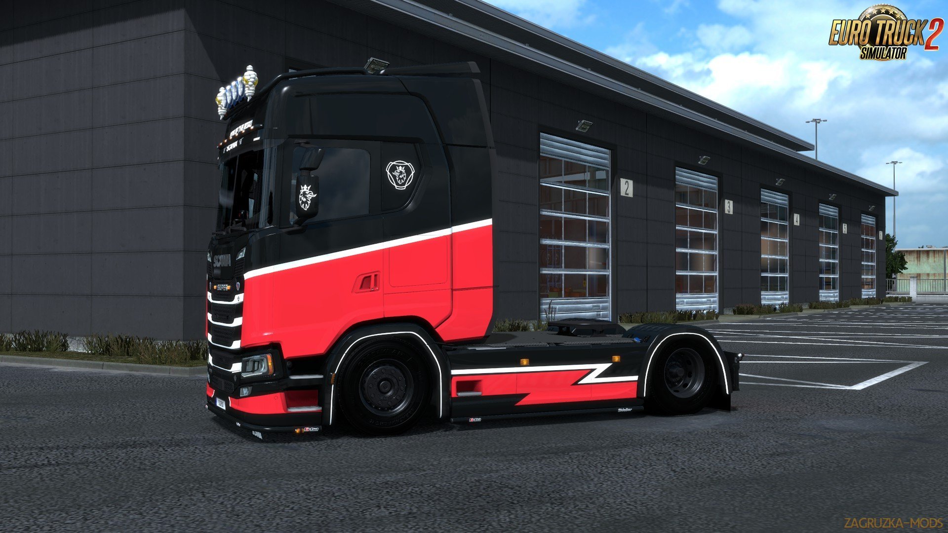 Sirius Skin for Scania S v1.0 by l1zzy (1.31.x) for ETS 2