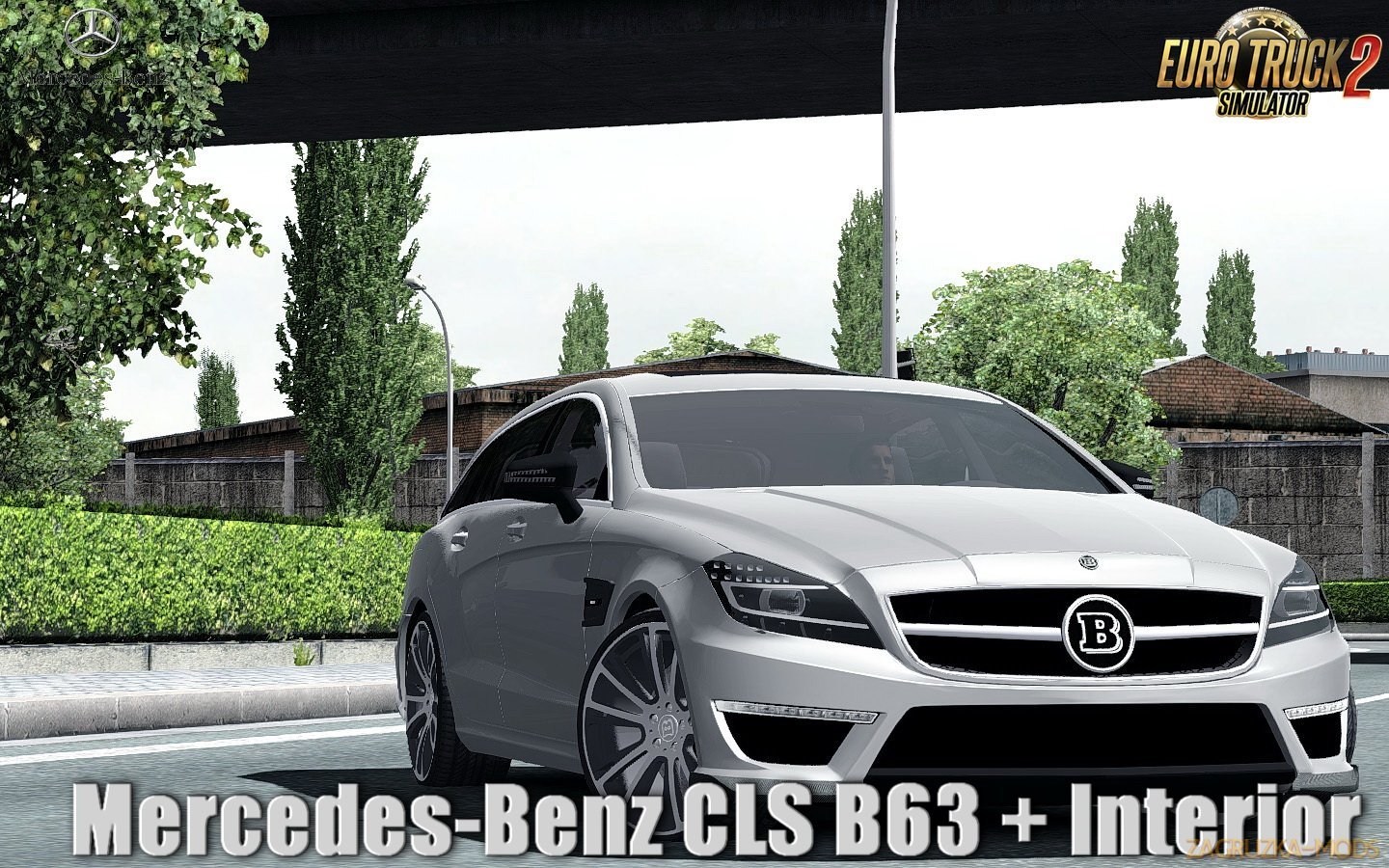 Mercedes-Benz CLS B63 + Interior v1.0 (1.31.x) for ETS 2