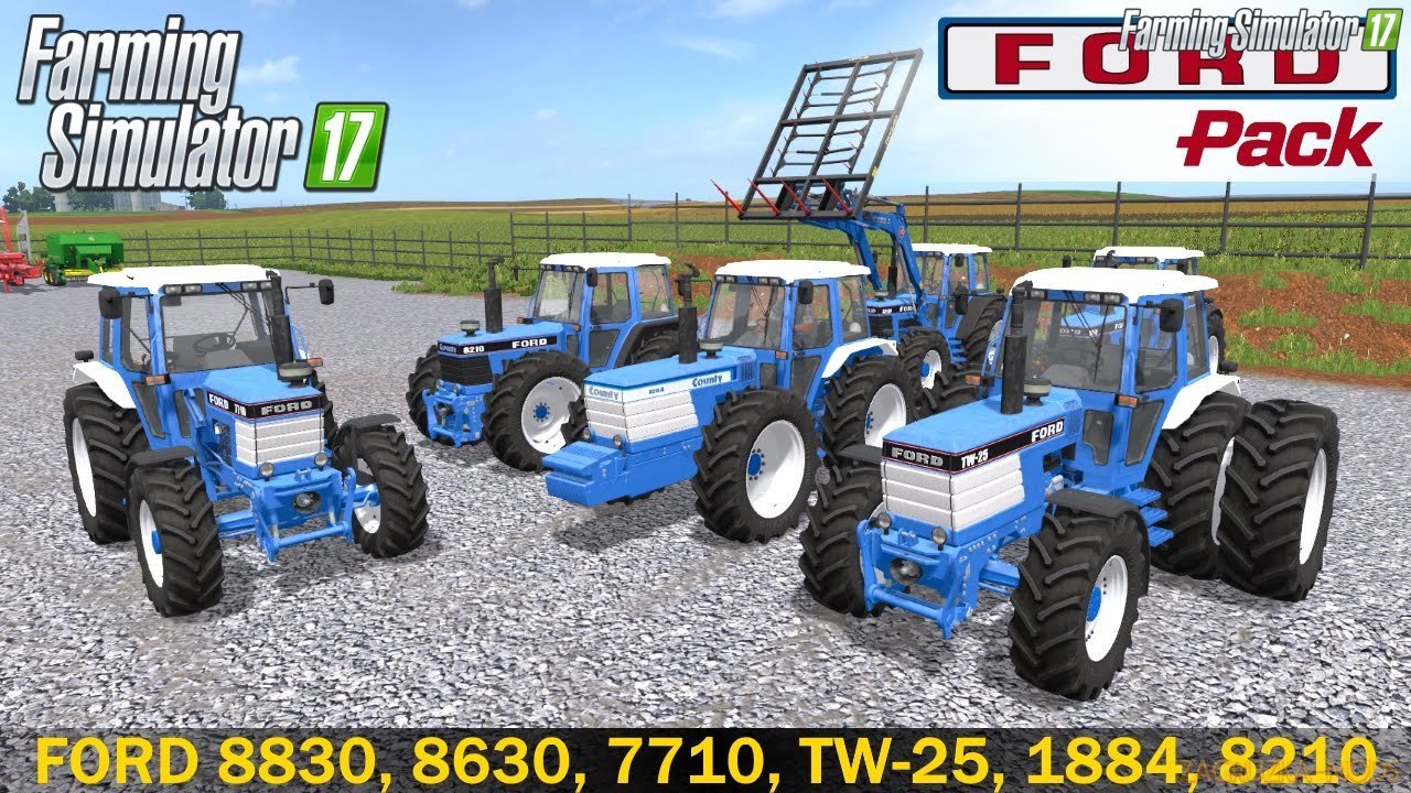 Ford TW Pack v1.2 for FS 17