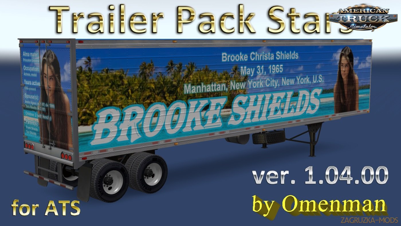Trailer Pack Stars v.1.04.00 for Ats Trailer Pack Stars v.1.04.00 for Ats