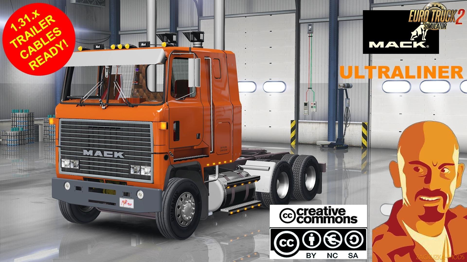 MACK ULTRALINER for Ets2 1.31.x MACK ULTRALINER for Ets2 1.31.x