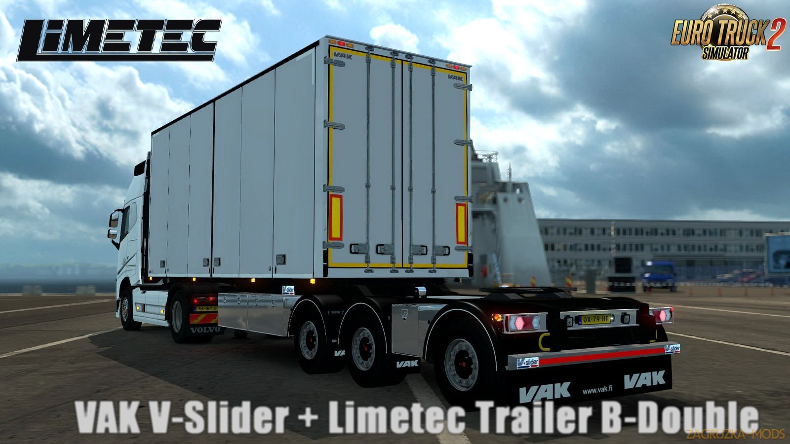 VAK V-Slider + Limetec Trailer B-Double [1.31.x]