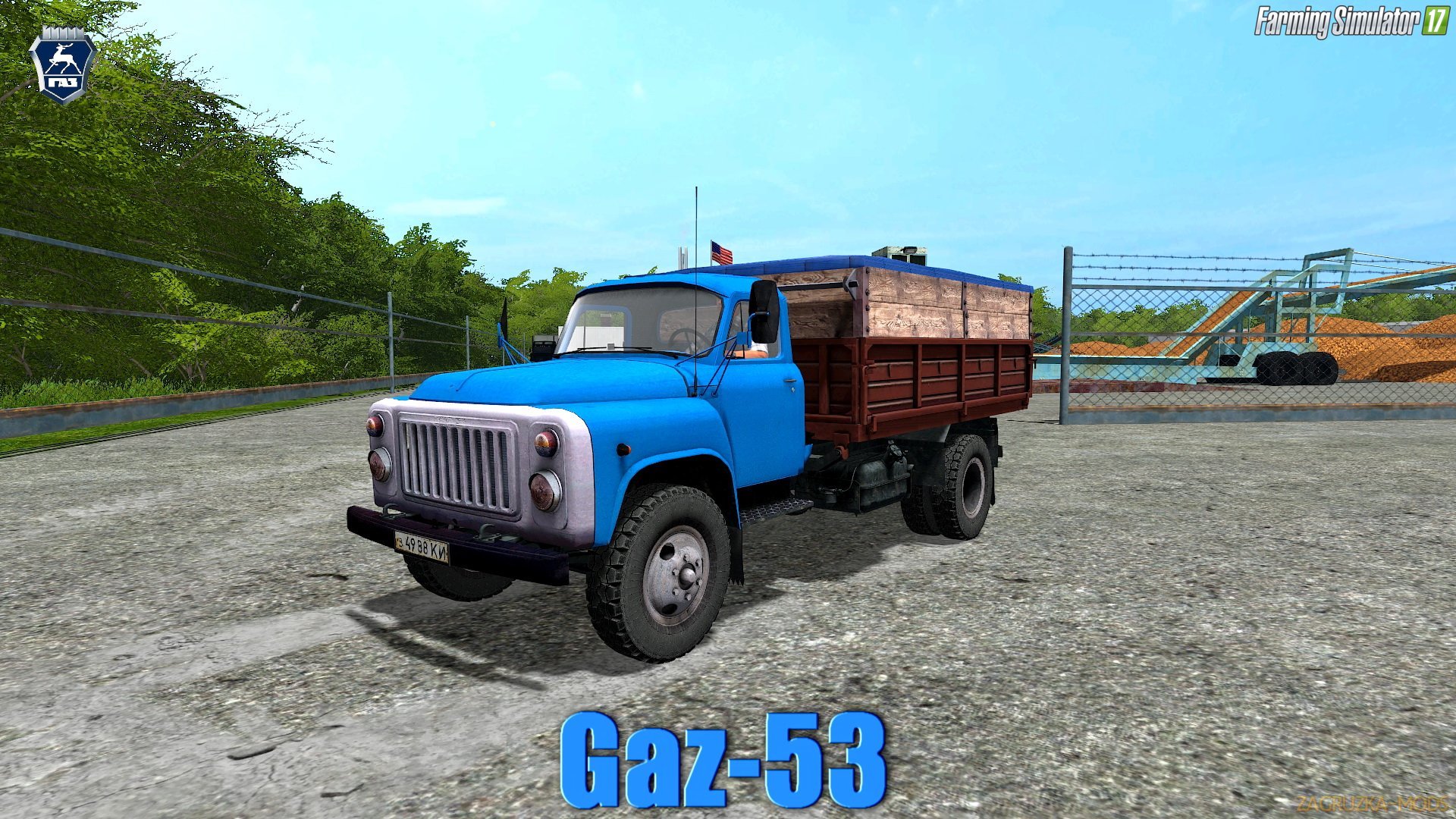 Gaz-53 Red Board v1.0.0.2 for FS 17