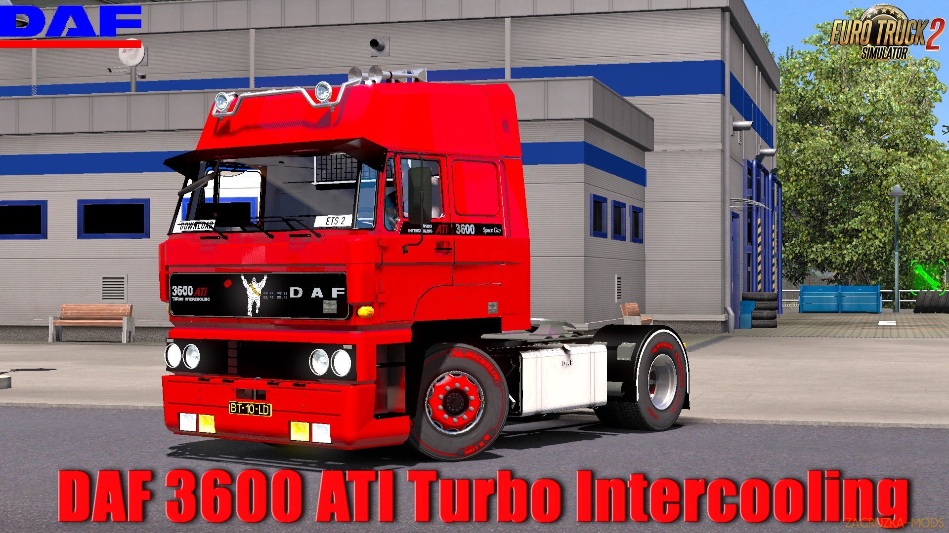 DAF 3600 ATI Turbo Intercooling v1.2 (1.31.x) for ETS 2