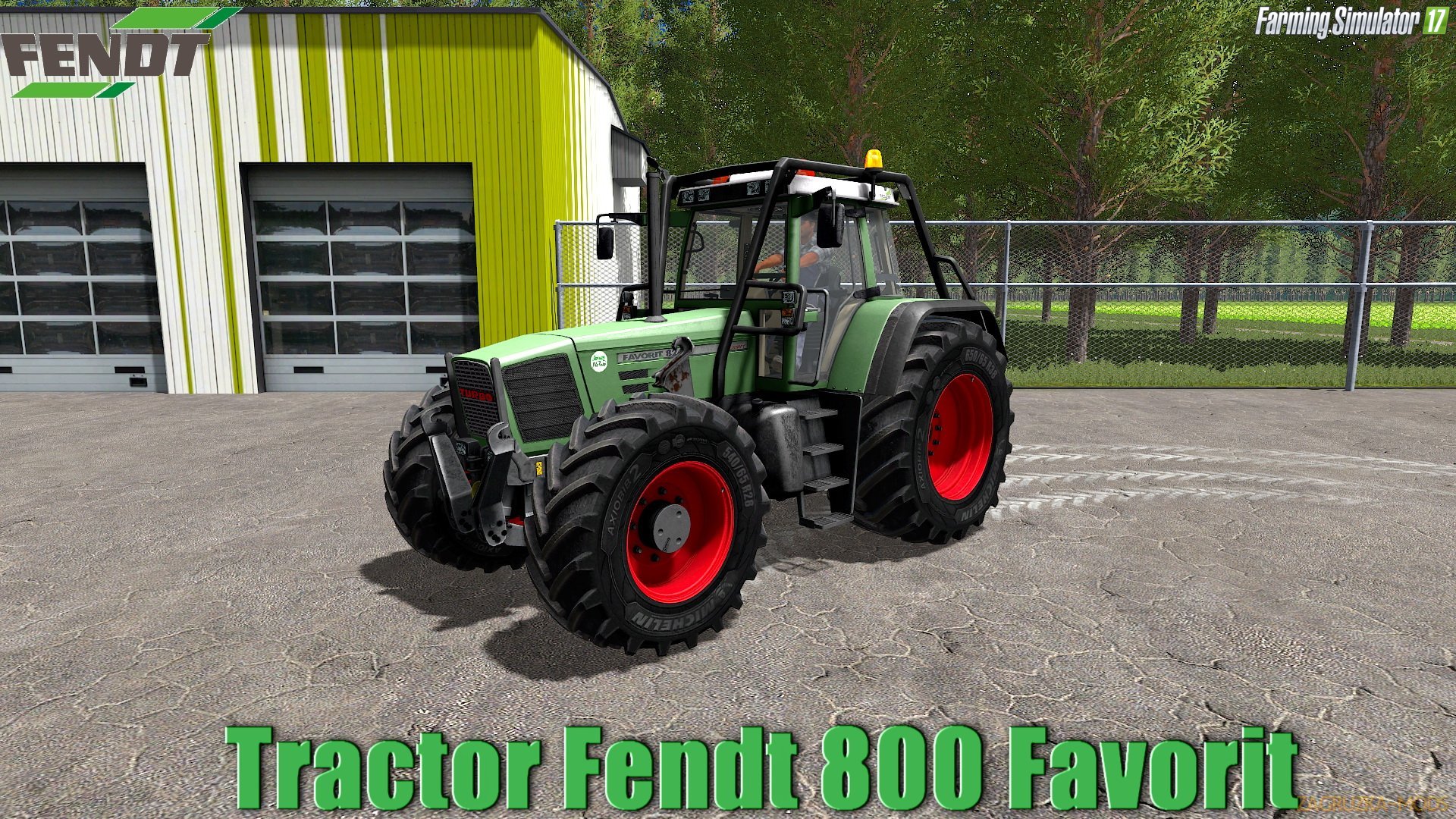 Fendt 800 Favorit v2.0 for FS 17