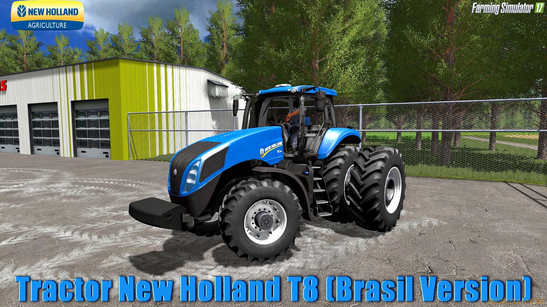 New Holland T8 (Brasil Version) v1.0 for FS 17