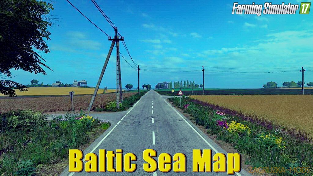 Baltic Sea Map v1.0 for FS 17