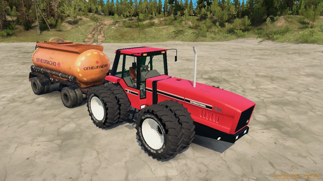 Tractor International 7488 v1.0 (v21.05.18) for SpinTires: MudRunner