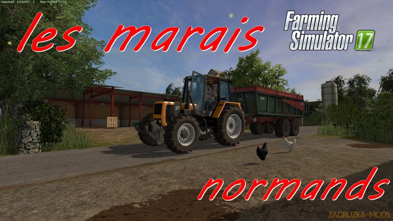 Les Marais Normands Map v2.0 for FS 17