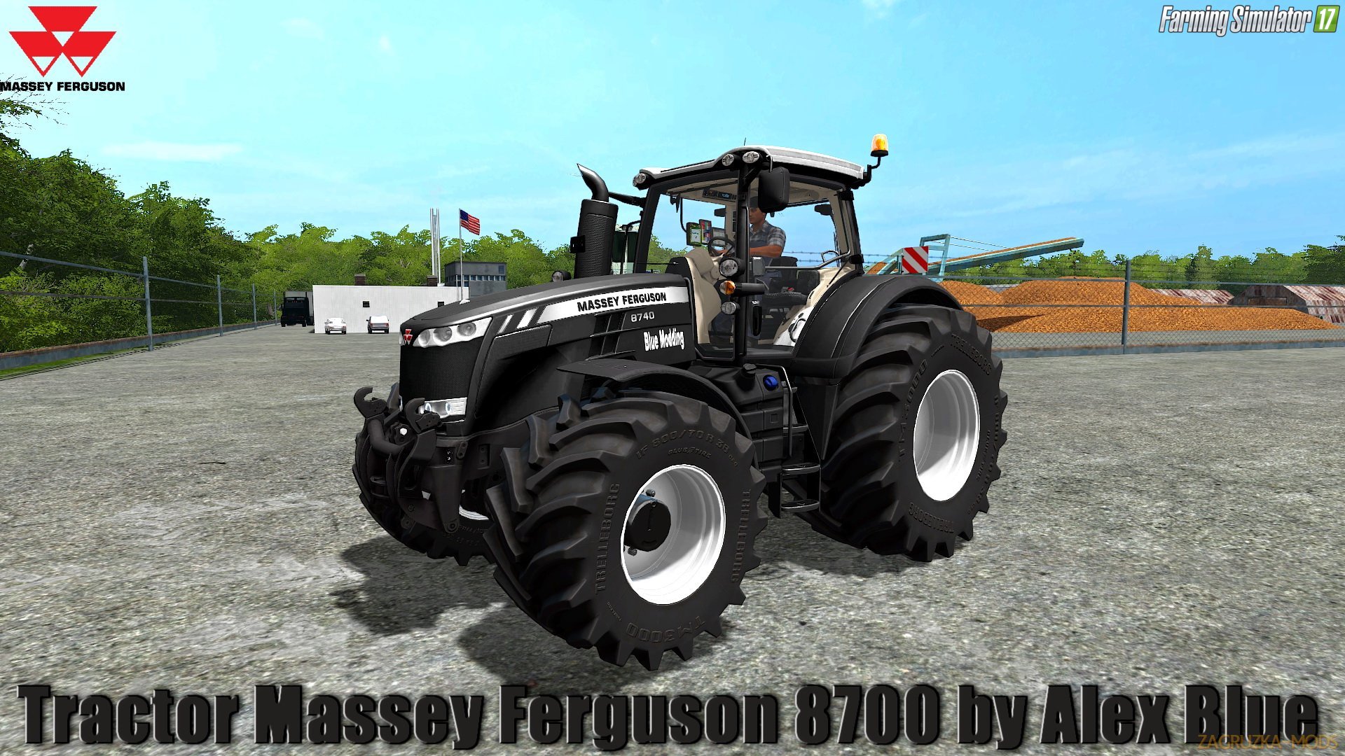 Massey Ferguson 8700 v1.0.1.4 by Alex Blue for FS 17
