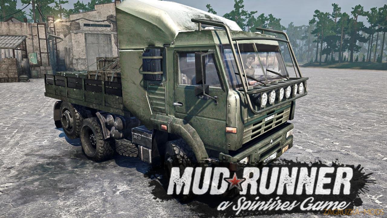 KamAZ Tech Demo 2011 (v21.05.18) for SpinTires: MudRunner