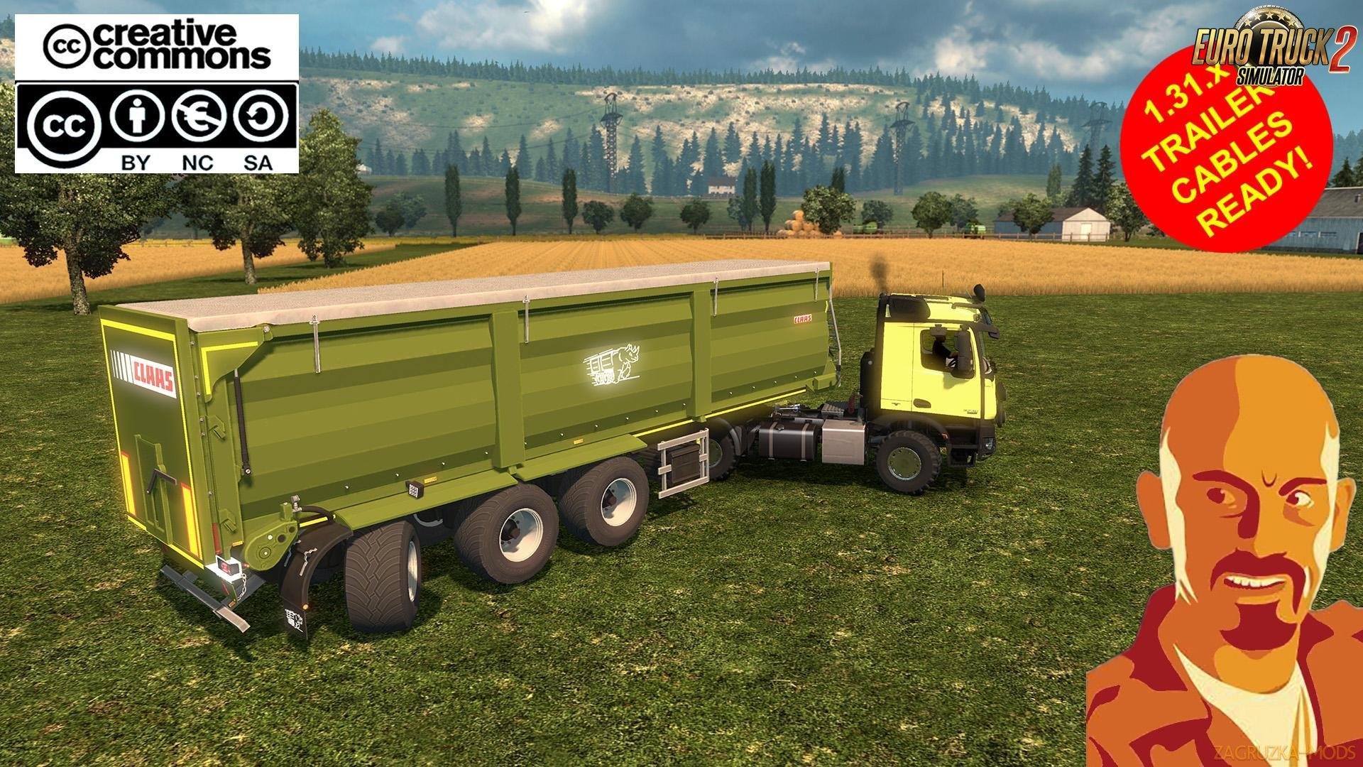 KRAMPE SB3060 Agrar Trailer for Ets2 KRAMPE SB3060 Agrar Trailer for Ets2