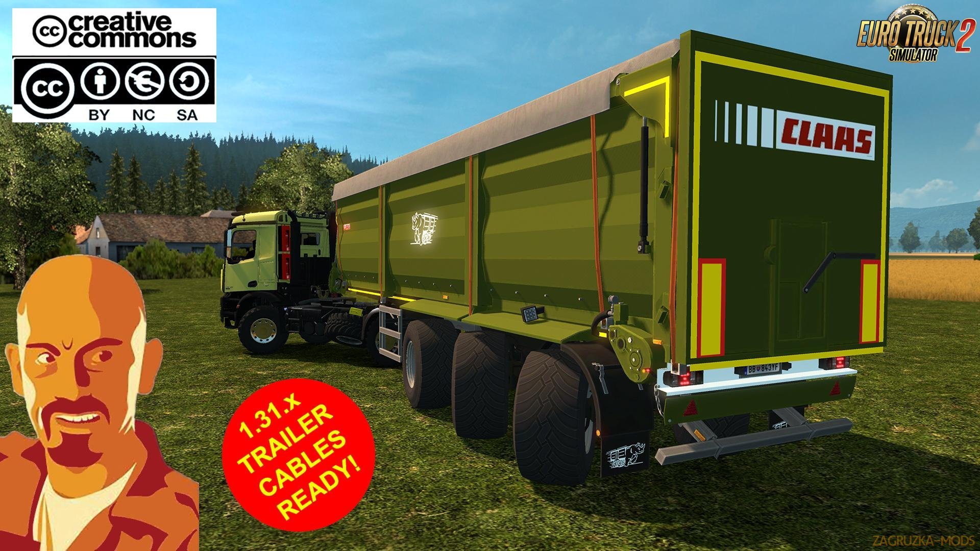 KRAMPE SB3060 Agrar Trailer for Ets2 KRAMPE SB3060 Agrar Trailer for Ets2