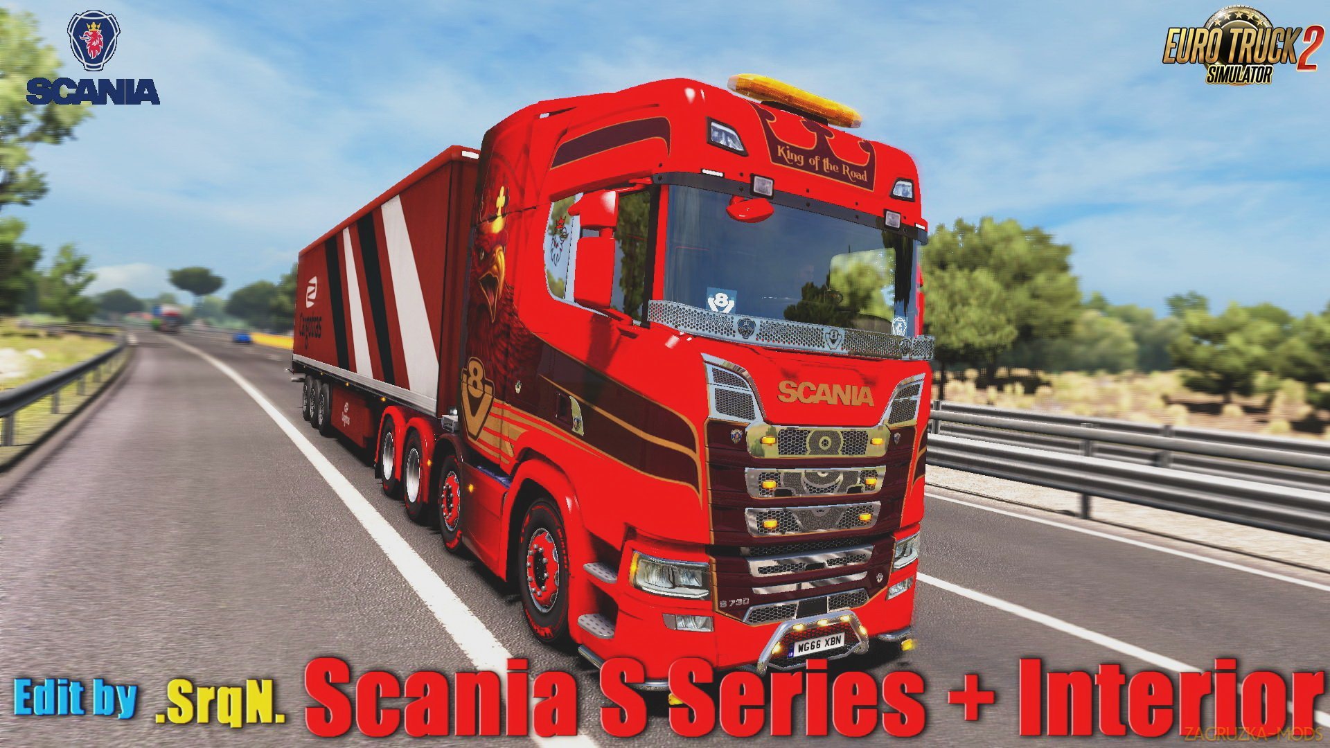 Scania S Series + Interior v2.0 Edit by .SrqN. (1.31.x) for ETS 2