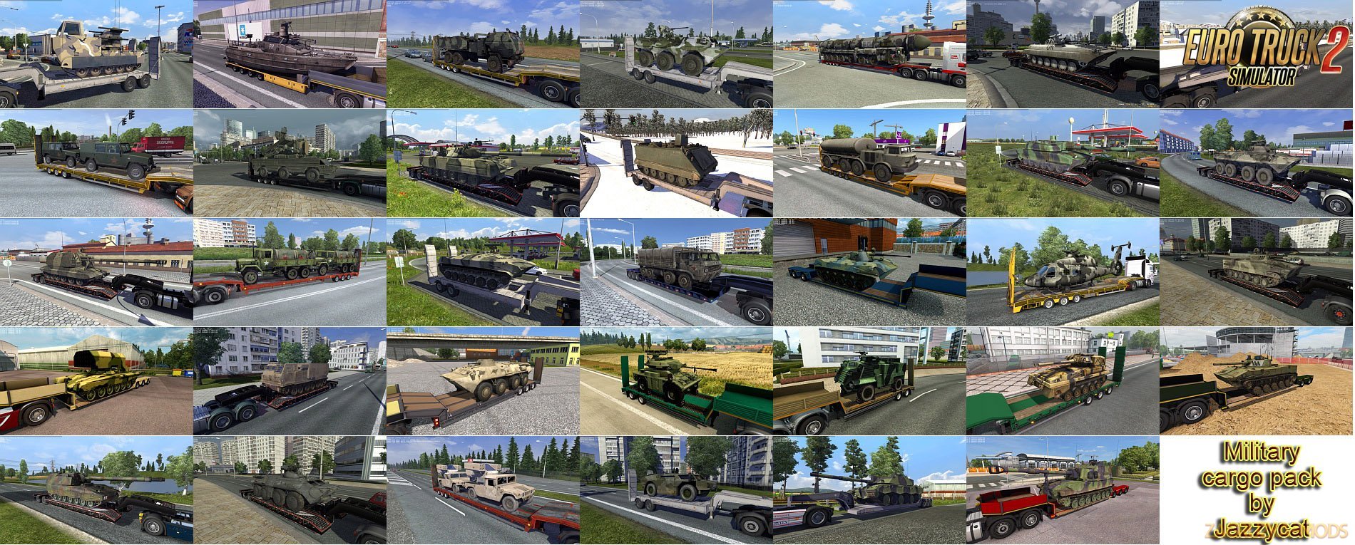 Military Cargo Pack v2.7 by Jazzycat