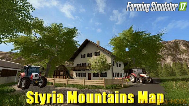 Styria Mountains Map v1.2 for FS 17