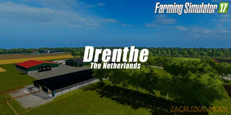 Drenthe Map v1.0 by MennRub for FS 17