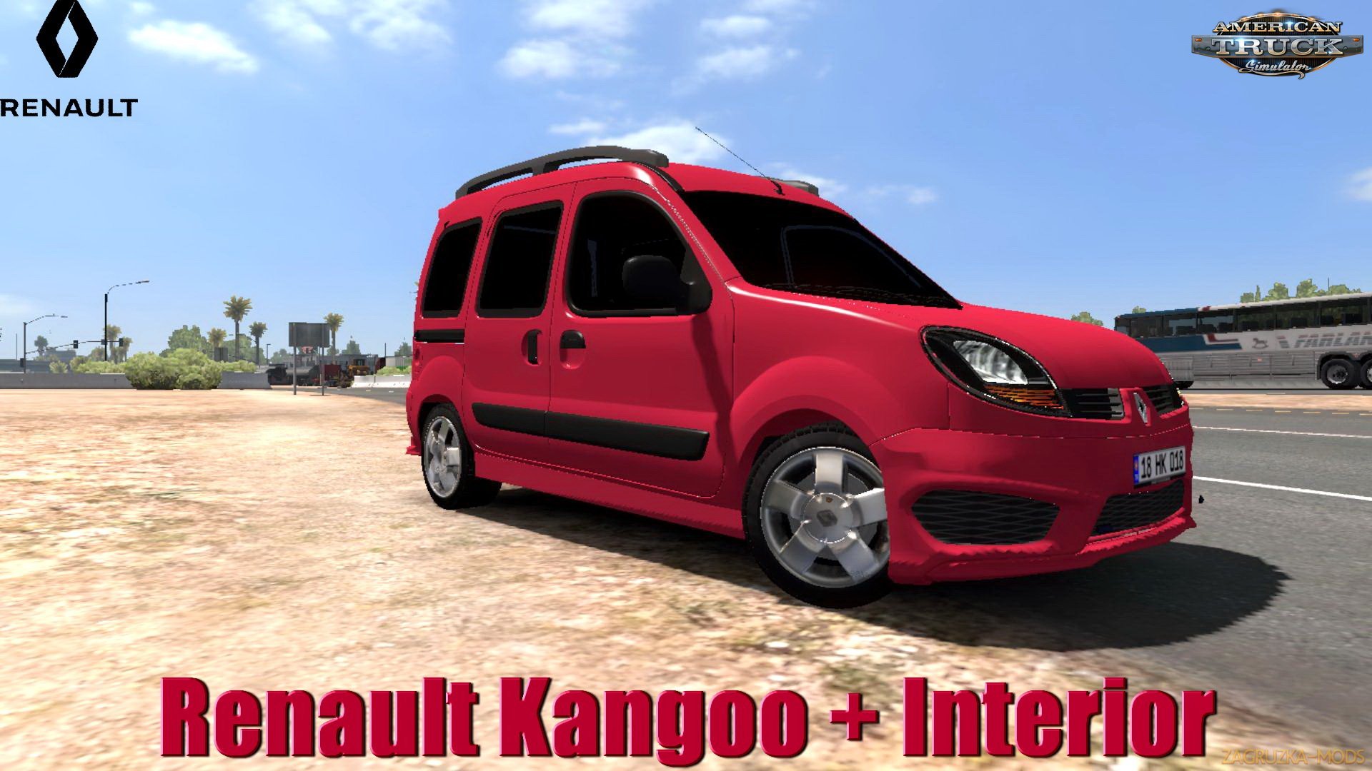 Renault Kangoo + Interior v1.0 (1.31.x) for ATS