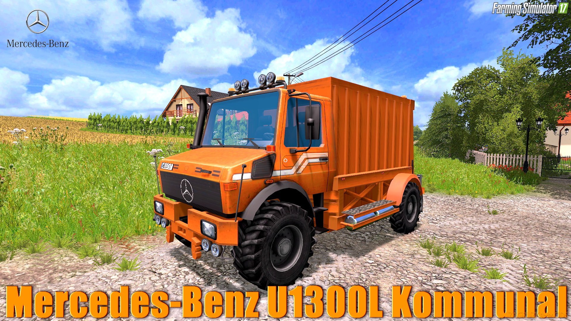 Mercedes-Benz U1300L Kommunal v1.0 for FS 17