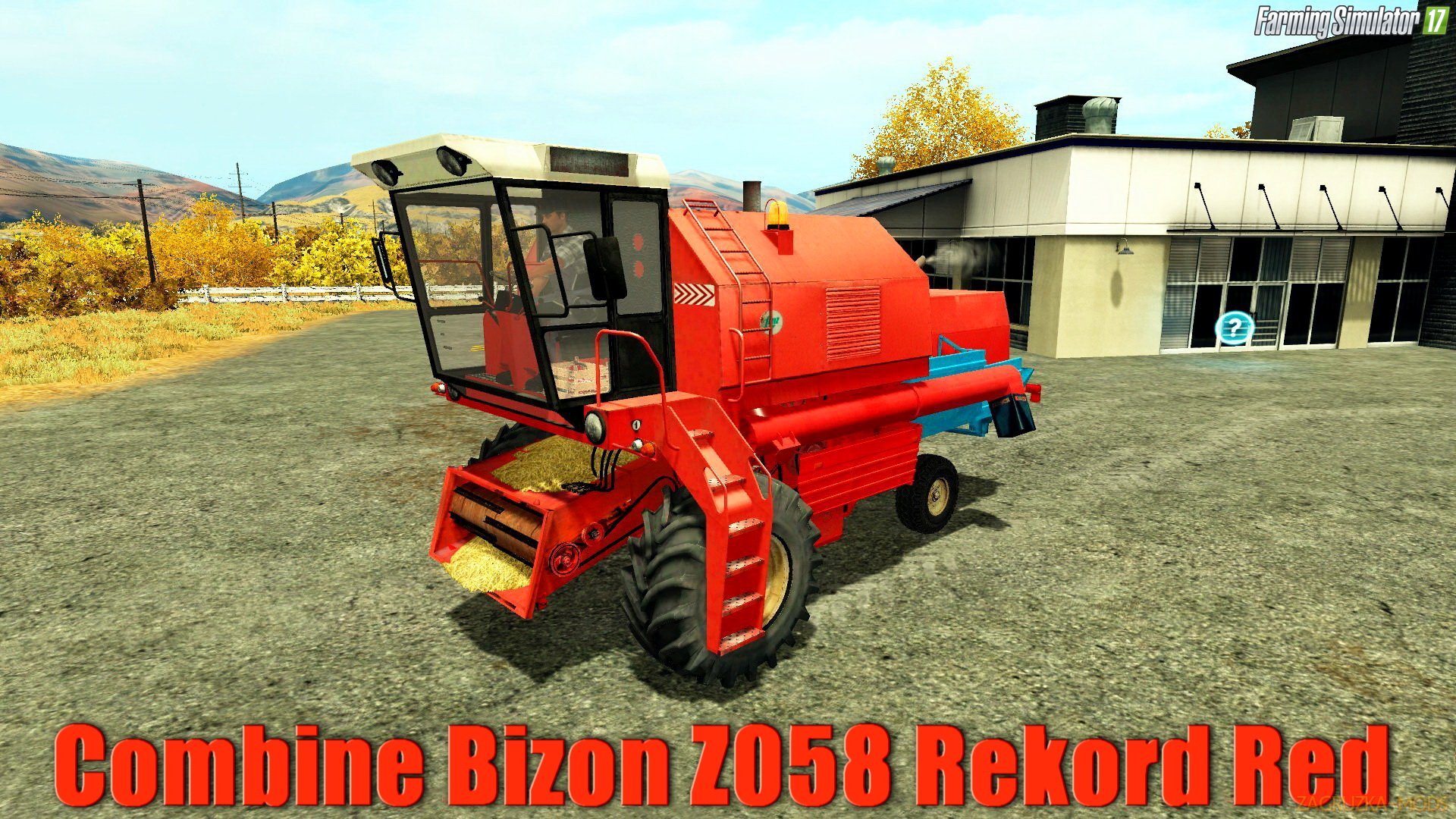 Bizon Z058 Rekord Red v2.0 for FS 17