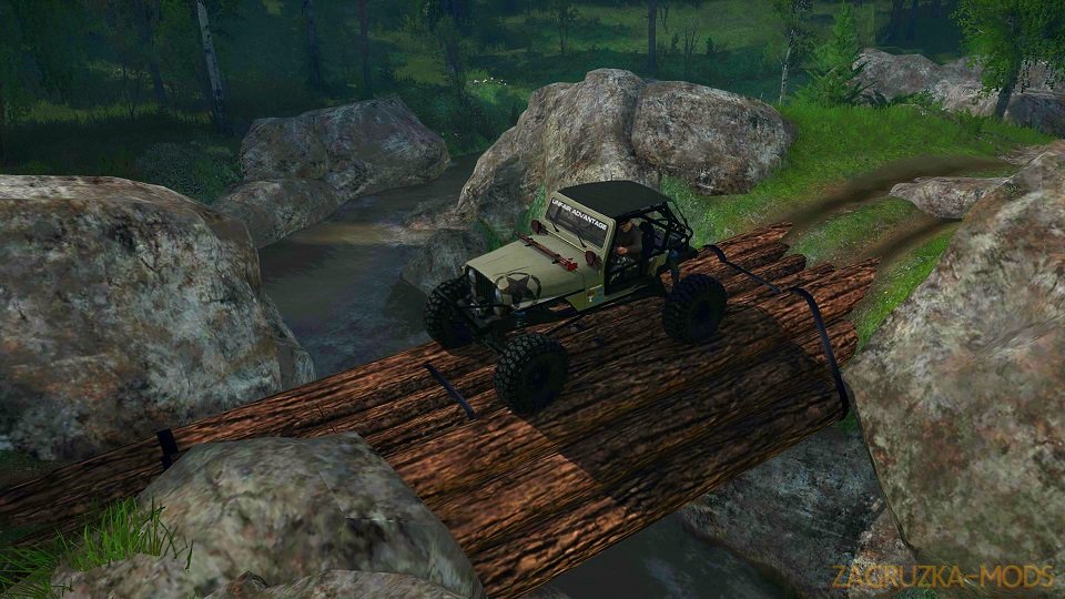 4x4 trails Map v1.0 (v21.05.18) for SpinTires: MudRunner