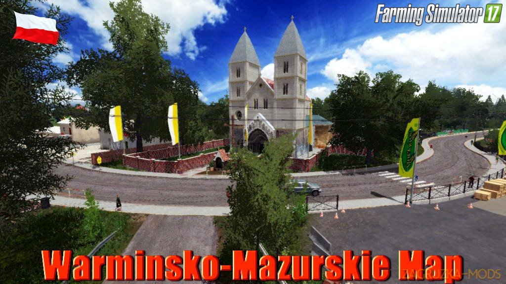 Warminsko-Mazurskie Map v2.0 for FS 17