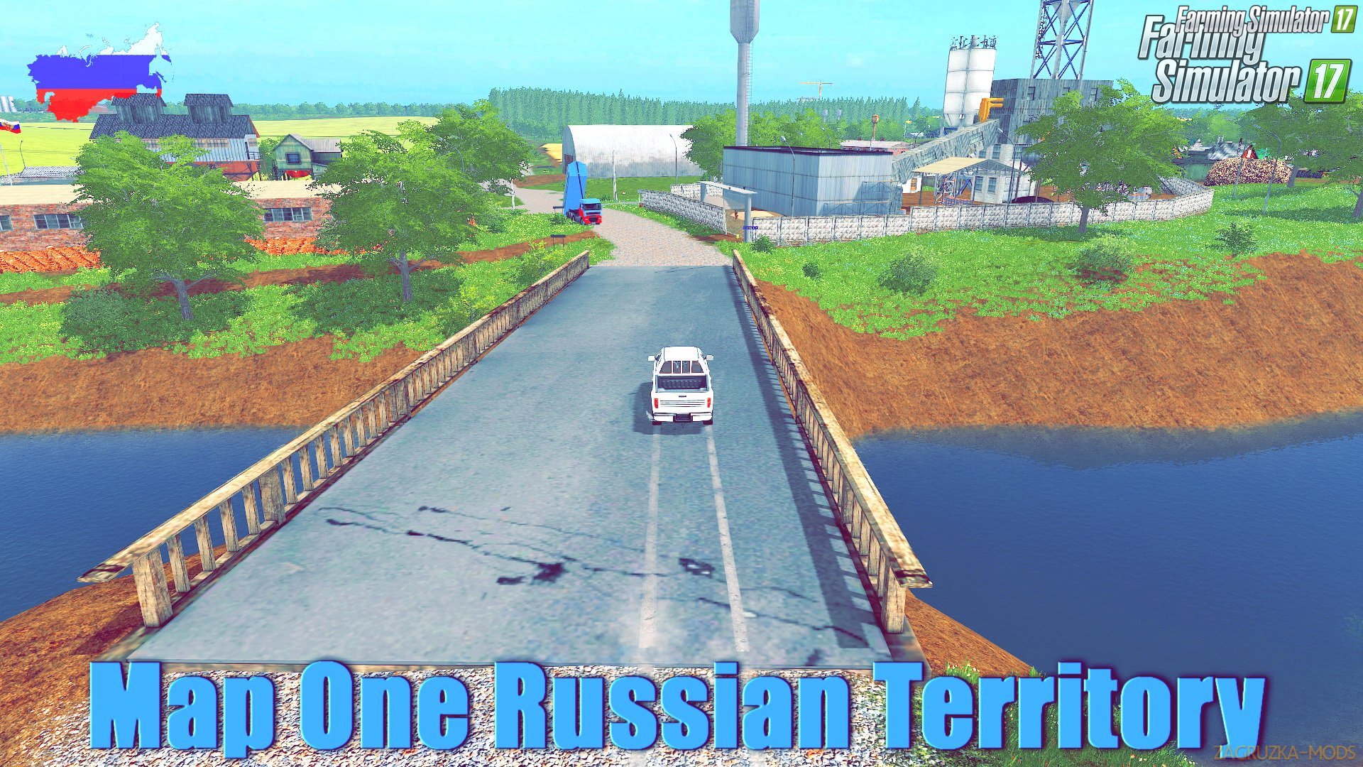 Map One Russian Territory v1.6.7 for FS 17